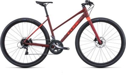 CUBE SL ROAD TRAPEZE - DARKED N RED 2022 2